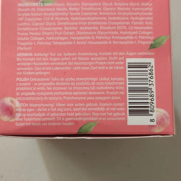 SOQU Plumping and Firming Body Cream with Peach Extract and Collagen - Picture 3 of 5